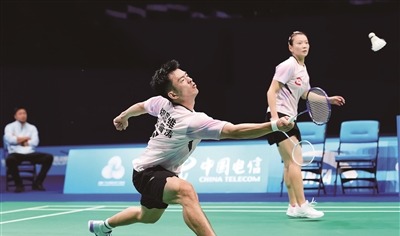 首夺全运会金牌 “雅思”组合以冠军谢幕