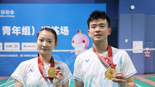 “雅思”组合混双夺金完美谢幕