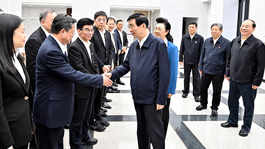 王沪宁在广东调研时强调 深入贯彻落实党的二十届四中全会精神 为推进中国式现代化凝心聚力