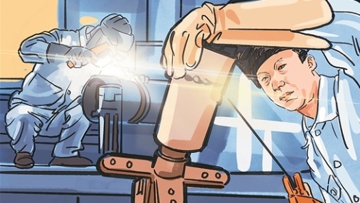 闪光的你丨“满级”核电焊匠