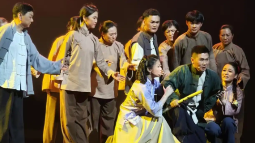 江苏省盐城市总工会打造“流动思政课堂” 红色现代淮剧《顾正红》巡演受热捧