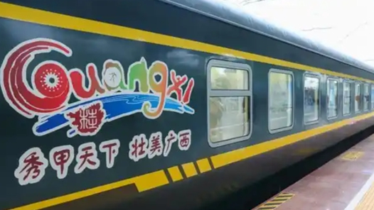广西旅游年银发旅游专列首发