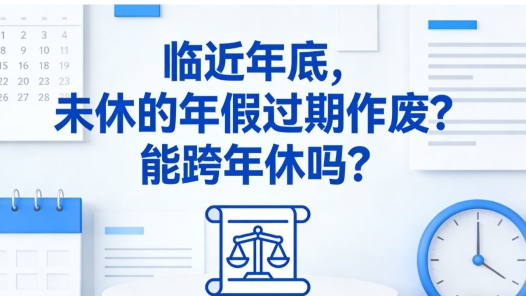 临近年底，未休的年假过期作废？能跨年休吗？