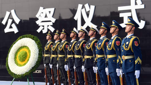 从胜利日到公祭日——一名仪仗兵的铿锵脚步