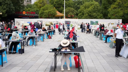 贵州省六盘水市六枝特区举办2025年三笔一画技能大赛