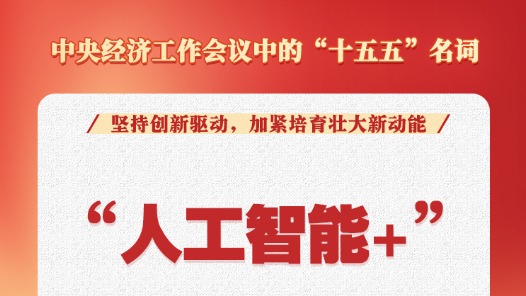 中央经济工作会议中的“十五五”名词：“人工智能+”