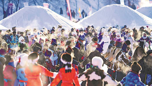 内蒙古冰雪那达慕启幕