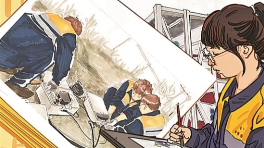 追梦·一线职工风采录｜天路上的“宝藏画手”