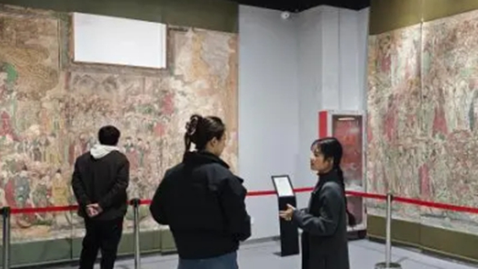 河北壁画赴津“探亲”之后