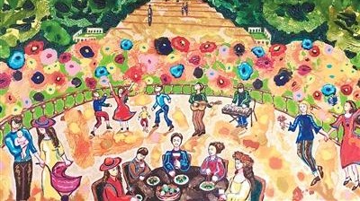 环球热点｜用画笔重现历史 用艺术连接友谊