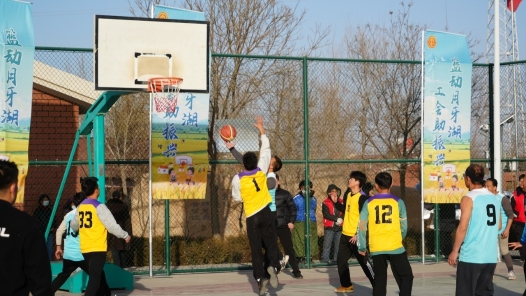 2025年宁夏银川市兴庆区乡村职工篮球赛（村BA）开赛