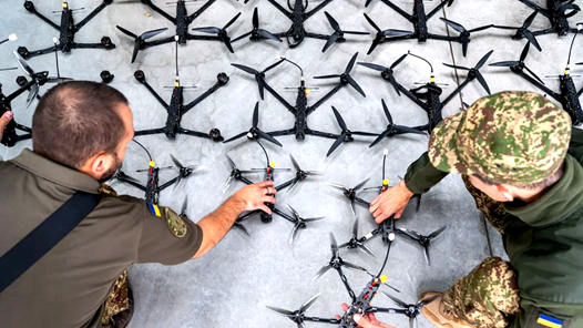 乌克兰军队今年接收300万架FPV无人机