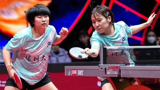 乒超总决赛开打 孙颖莎缺阵