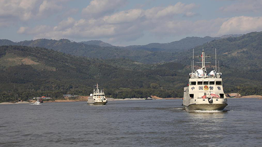 第160次中老缅泰湄公河联合巡逻执法行动启动