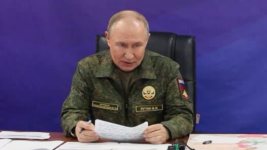 普京：若乌方不愿和平解决问题 俄将以军事手段解决