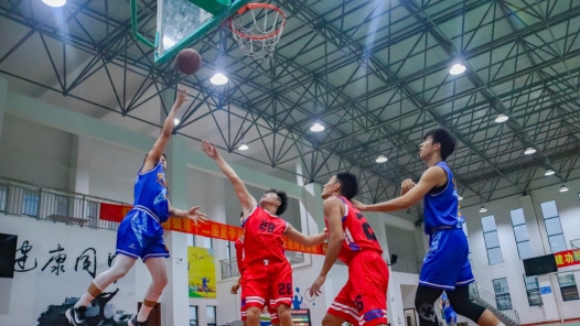 山西河津市“庆元旦”职工篮球友谊赛燃情开赛