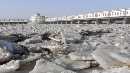 黄河内蒙古巴彦淖尔段全线封冻