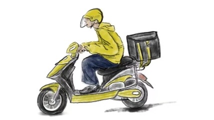 山东省龙口市总工会开展为新业态劳动者“送温暖行动”