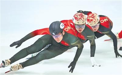 中国短道速滑队全力备赛米兰冬奥会