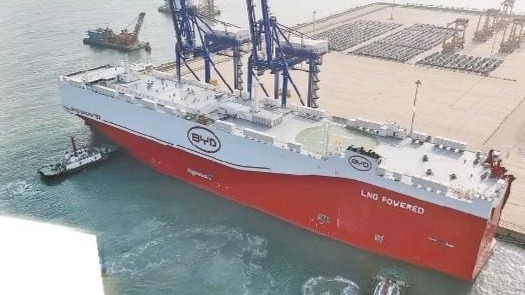 汽车“从厂到港” 最快只需5分钟