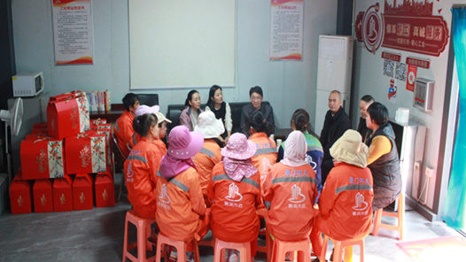 从生产车间到工会驿站，“娘家人”带着年味与关怀来了