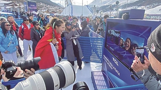 米兰冬奥会特别报道｜爱笑的谷爱凌又回来了