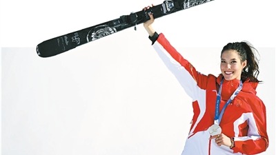 冬奥意韵｜谷爱凌0.38分之差屈居亚军