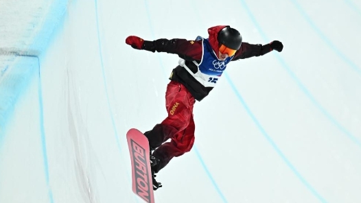 米兰冬奥单板滑雪男子U型场地技巧决赛王梓阳名列第九