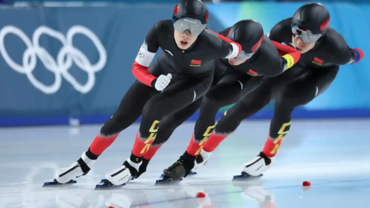 中国队晋级米兰冬奥会速度滑冰男子团体追逐半决赛