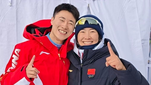 冬奥会｜家乡连线：“最强夫妻档”！电影都不敢这么演！