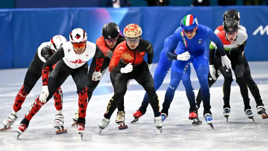 荷兰队摘米兰冬奥会短道速滑男子5000米接力金牌