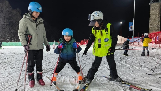 新春走基层｜山乡“雪教头”