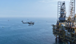我国海上油田首次实现低空经济规模化应用
