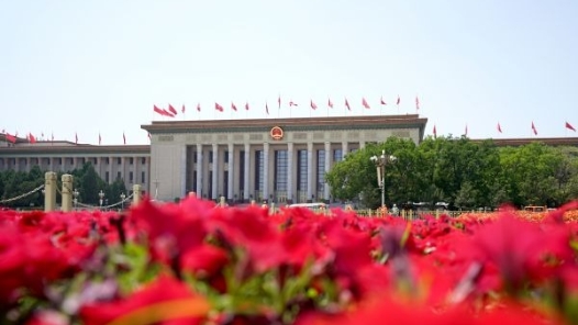 李强在政府工作报告中介绍，过去一年中国特色大国外交取得新成效