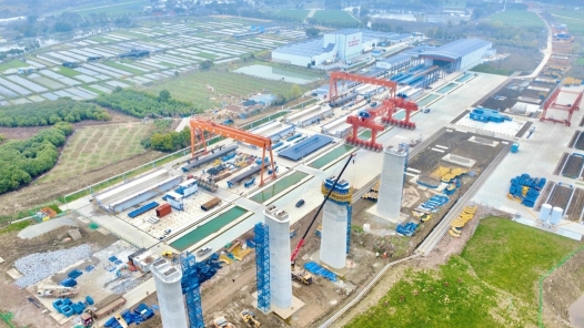 冲刺首季“开门红”，盐宜高铁无锡段按下建设“加速键”