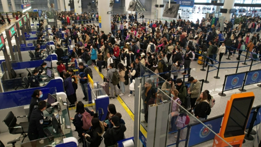 春运第35天 预计全社会跨区域人员流动量19409万人次