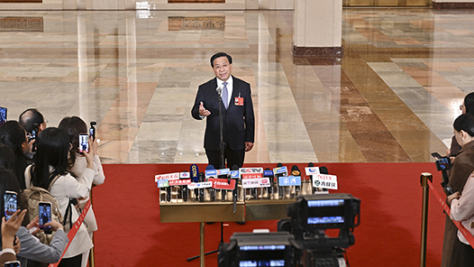 回放：十四届全国人大四次会议第二场“部长通道”集中采访活动