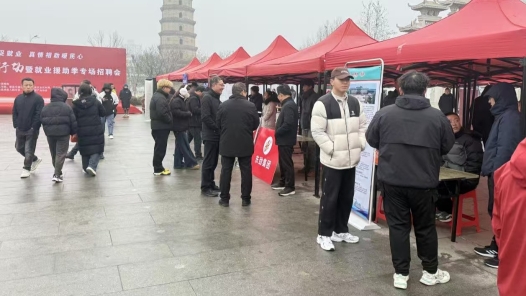 河北省衡水市景县举办助力“春风行动”招聘会