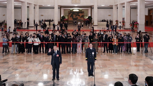 两会｜十四届全国人大四次会议第二场“代表通道”集中采访活动举行