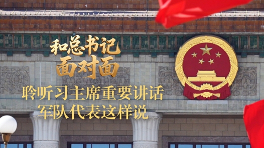和总书记面对面｜聆听习主席重要讲话，军队代表这样说