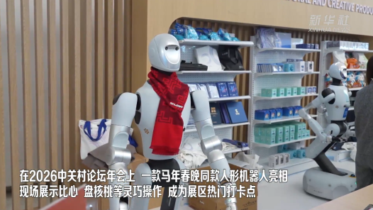 马年春晚同款机器人亮相2026中关村论坛年会