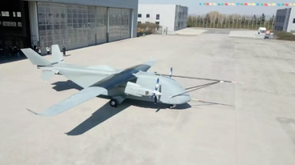 我国首款7吨级运投无人机长鹰-8首飞成功