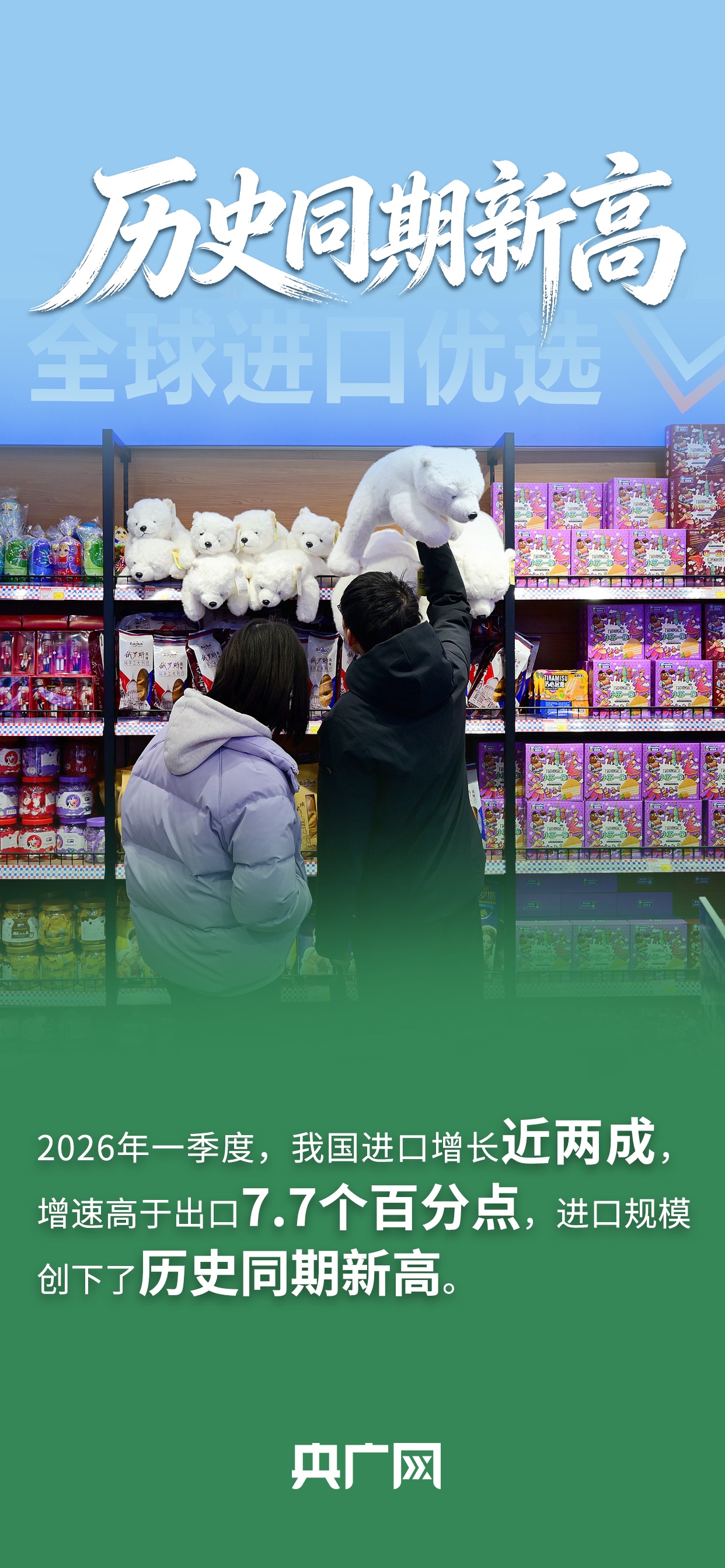 超11万亿元、全球首个!一组数据看2026年一季度进出口“成绩单” - 经济 - 中工网