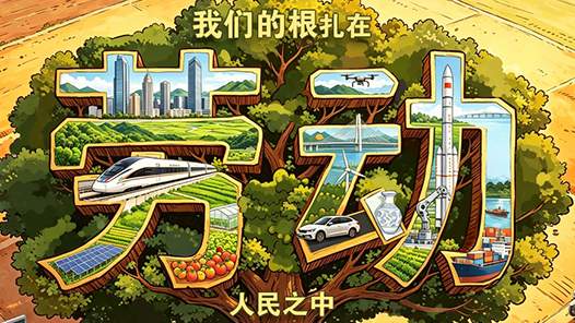追光的你｜我们的根扎在劳动人民之中