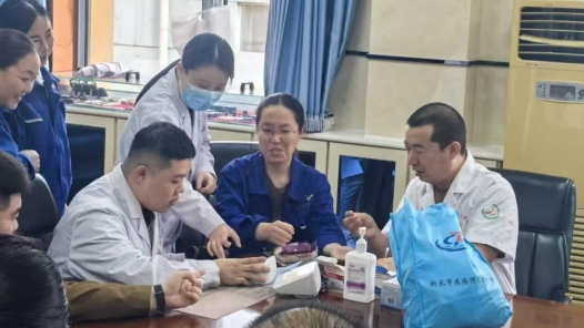 河北省景县开展《职业病防治法》宣传周活动