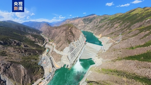 大渡河流域金川水电站正式并网发电