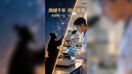 跨越千年，同问苍穹——致敬每一位“科研追光者”