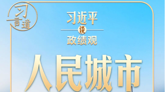 习近平谈政绩观︱解决民生问题是为政的根本