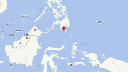 菲律宾群岛地区发生7.9级地震 震源深度40千米