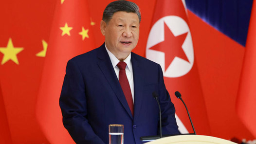 习近平出席金正恩举行的欢迎宴会